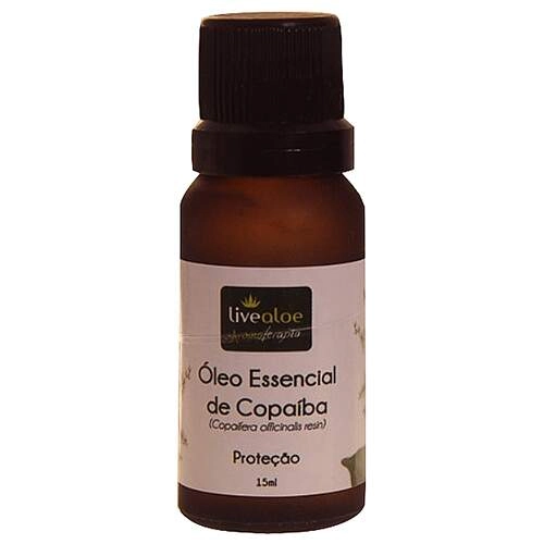 Oleo Resina Copaiba 15ml Livealoe