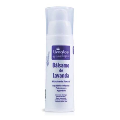 Balsamo Lavanda Hidr Facial 30ml Live Aloe Live Aloe