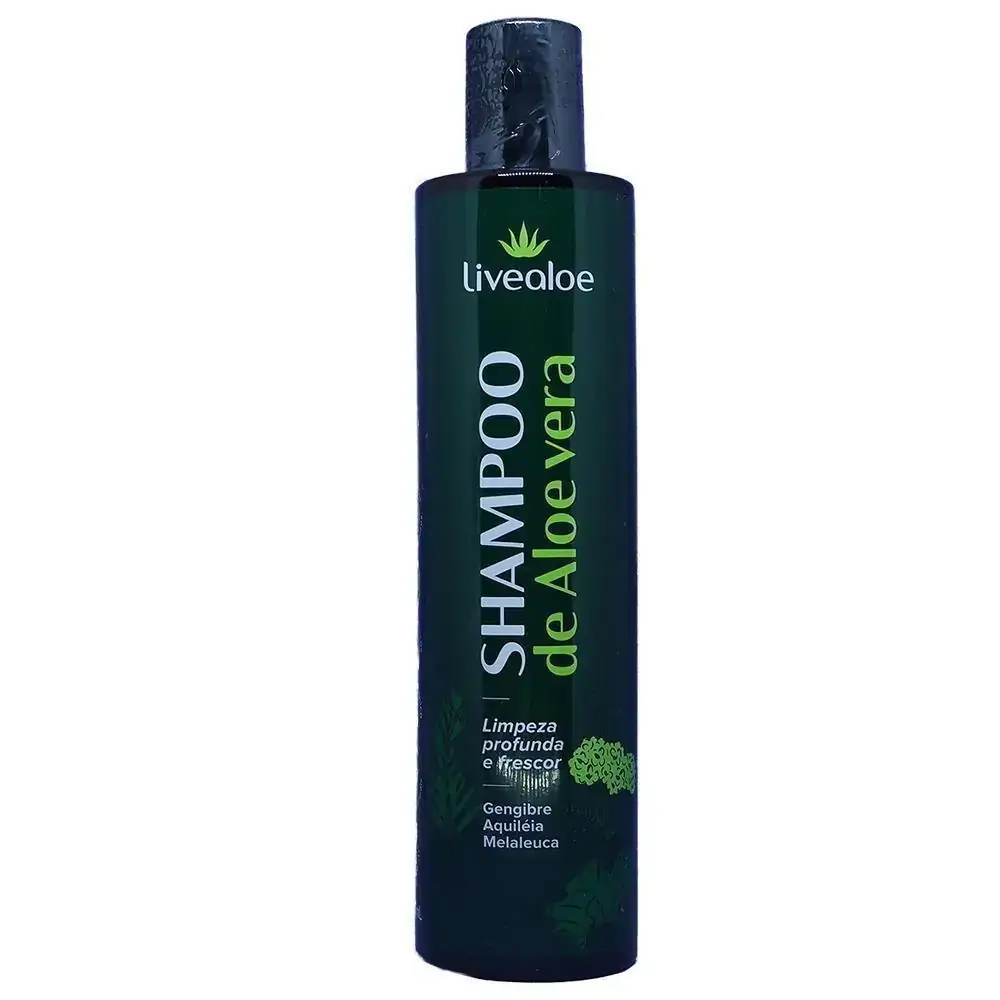 Shampoo De Aloe Vera 300 Ml Livealoe