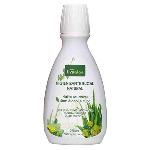 Higienizante Bucal 250ml Livealoe