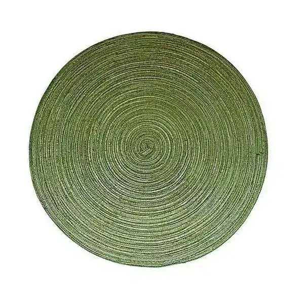 Lugar Americano Redondo 38CM Verde Mesclado JA10195 Mimo STYLE 3597