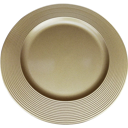 Sousplat Disco Bronze 33CM Mimo STYLE SP13717 4505