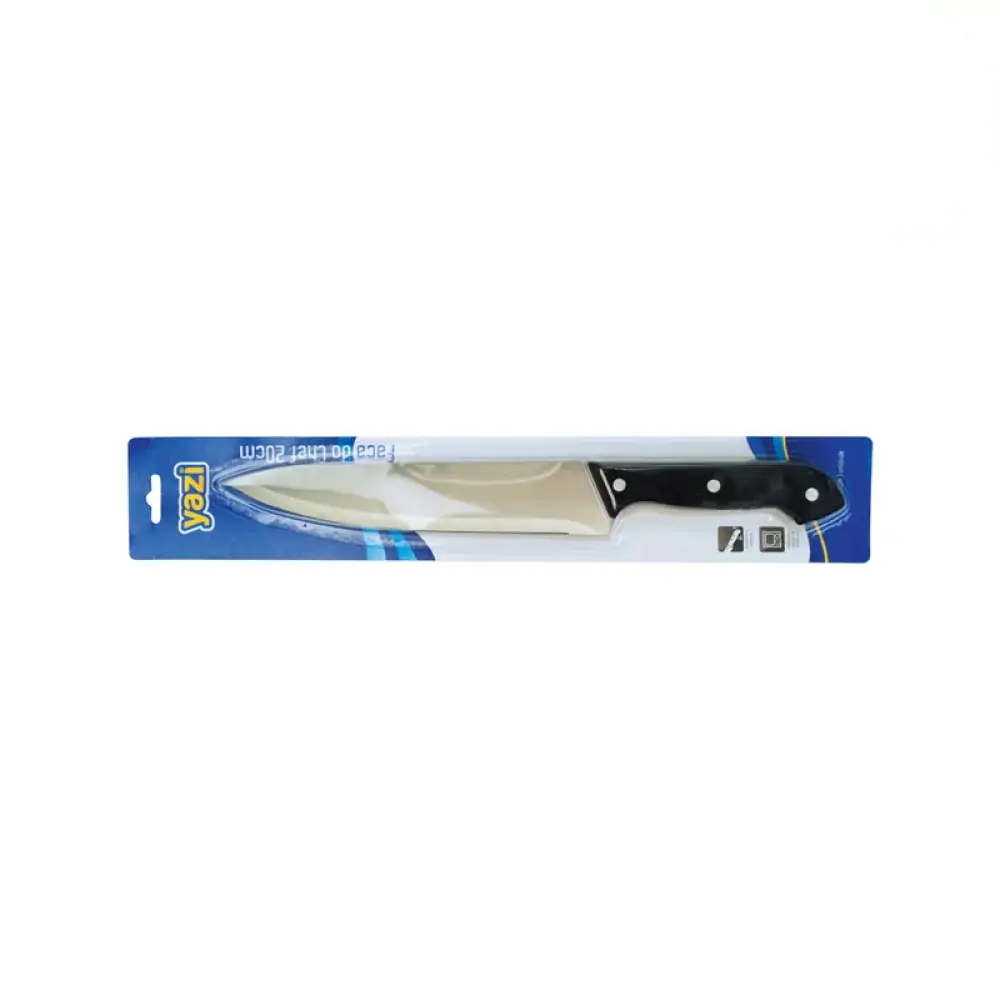 Faca Cozinha Inox Cb Pto 8 Yangzi