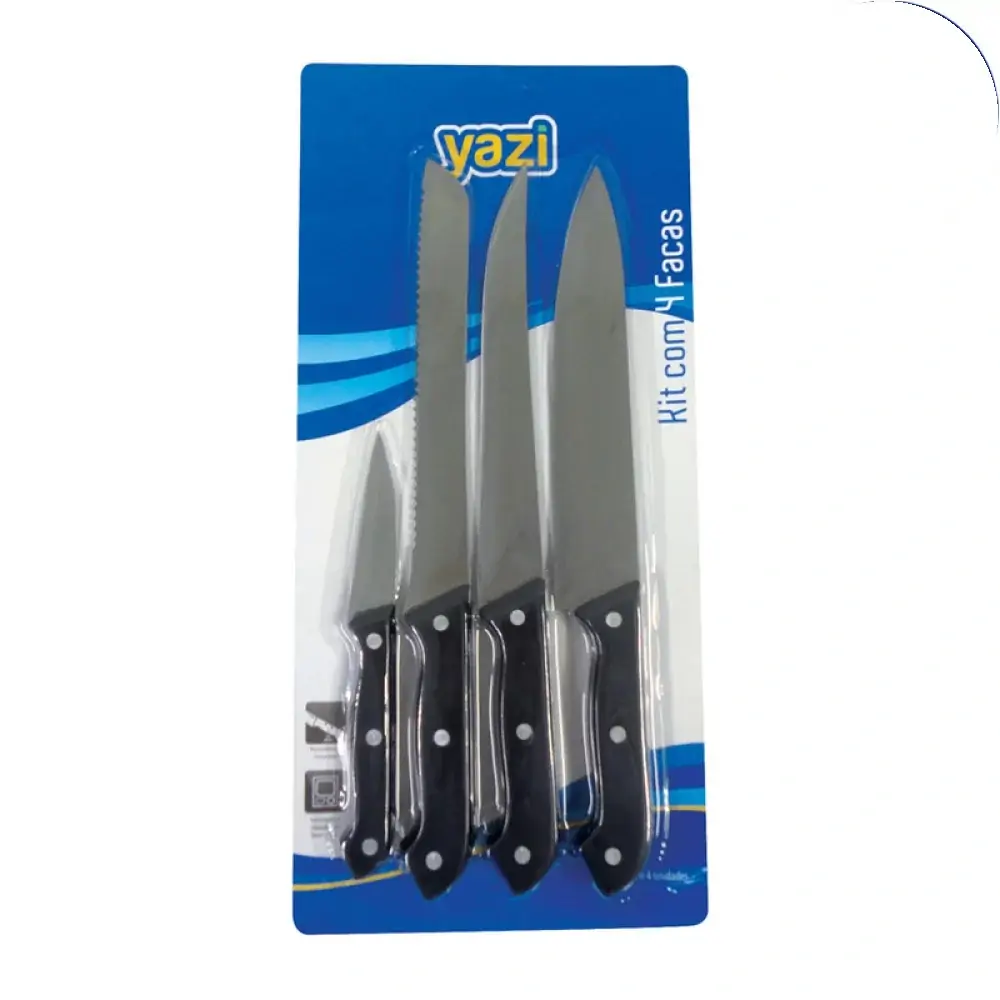 Kit Facas 4pcs Yazi