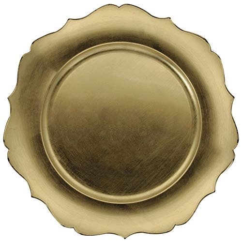 Sousplat Versalhes Dourado Sp13728 Mimo Style