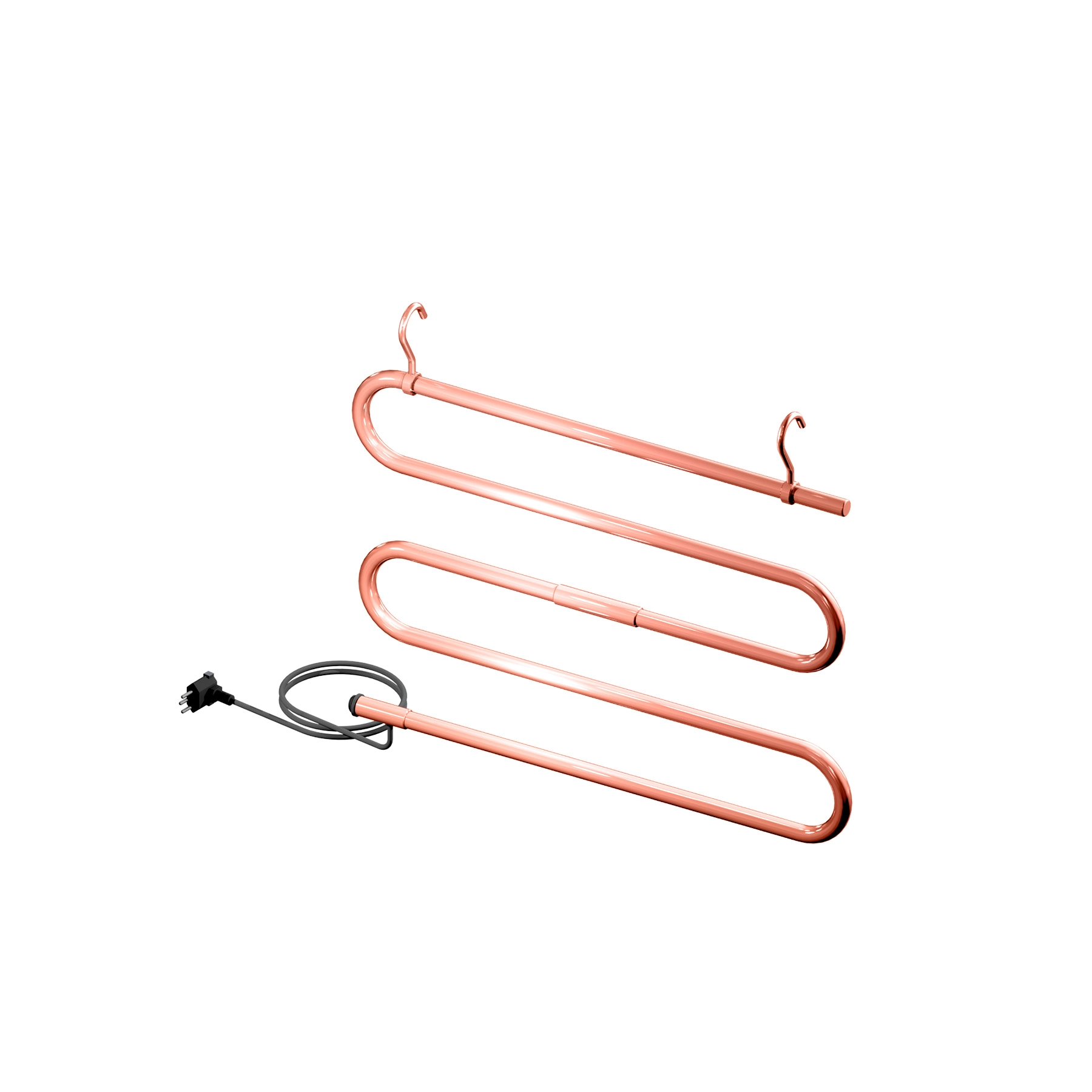 Toalheiro Térmico Portátil 127V Round Cobre Metalworks by Crismoe