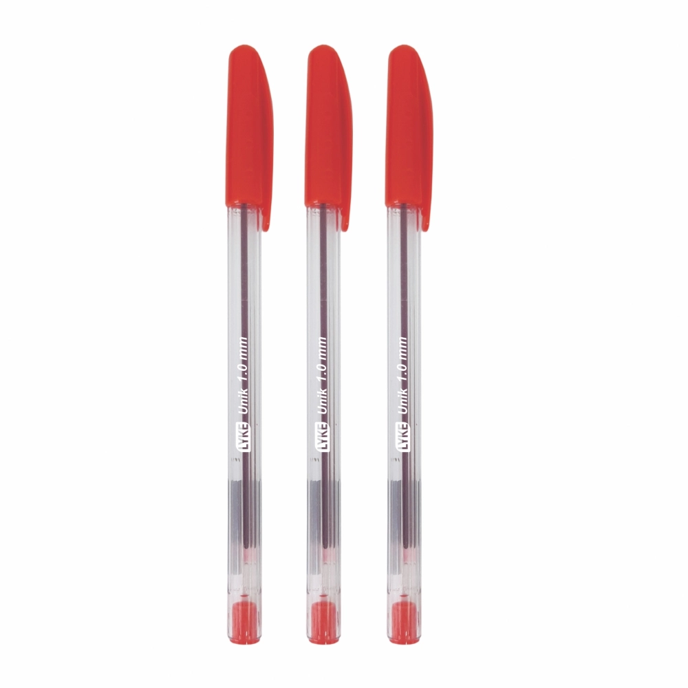 Caneta Esf Verm Unidade Lo101 100 Lyke
