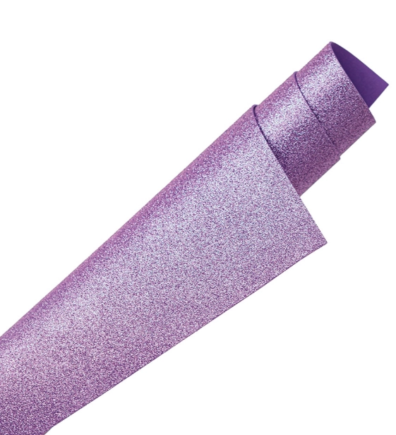 Placa Eva Glitter 40x48 Roxo 1.8mm 103766 Lyke