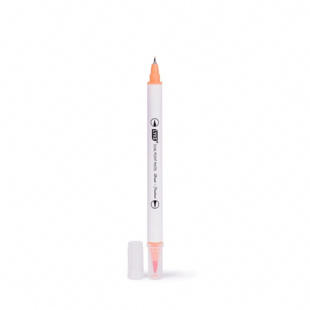 Marcador Dual Point 6 Cores Pastel Lc101 638 Lyke