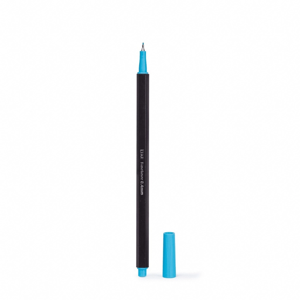 Caneta Porosa 0.4mm Lyke Fineliner 06 Cores Neon