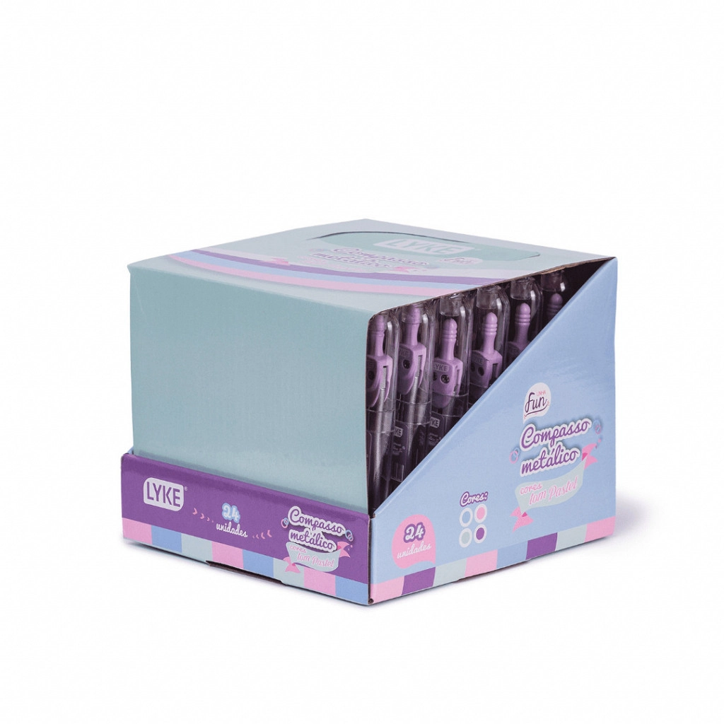 Compasso Metalico Pastel Le102 679 Lyke