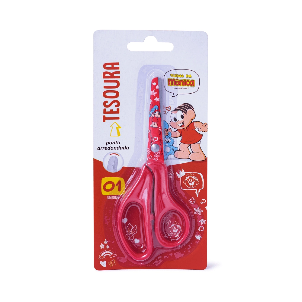 Tesoura Escolar Monica 13cm 200116 Lyke