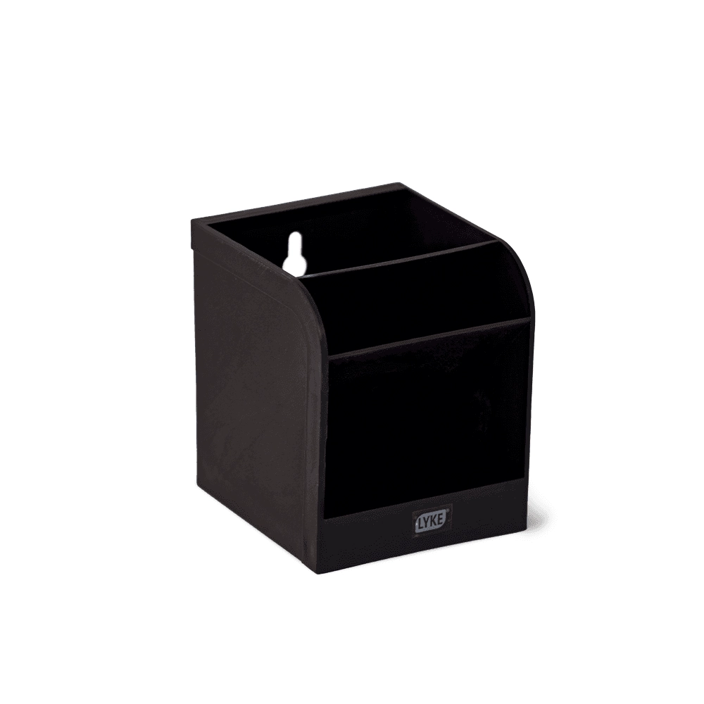 Organizador Mesa 3 Divisorias Preto 93.x8.9x10.5cm 101189 Lyke