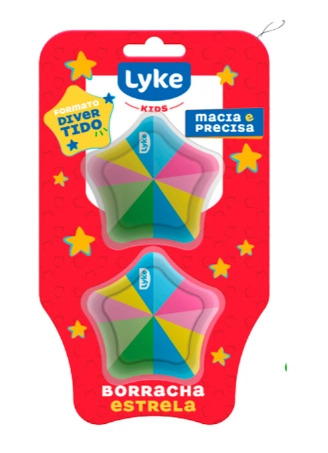 Borracha Estrela 2un Blister 102455 Lyke