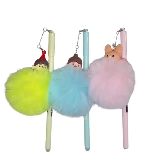 Caneta Esferografica Gel Apagavel Pompom Happy 0.7mm 105834 Lyke