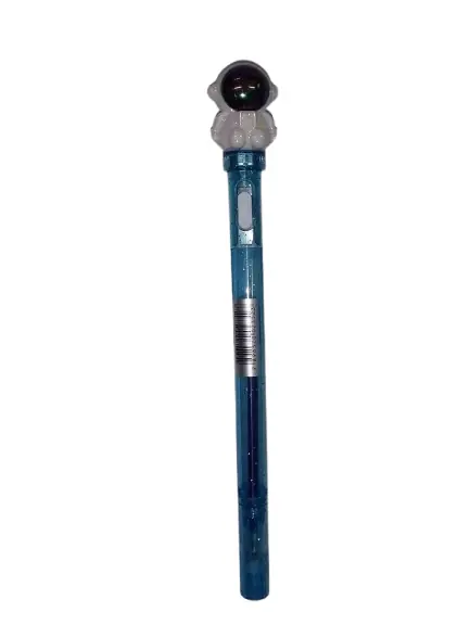 Caneta Esferografica Gel Astronauta C/led Lyke