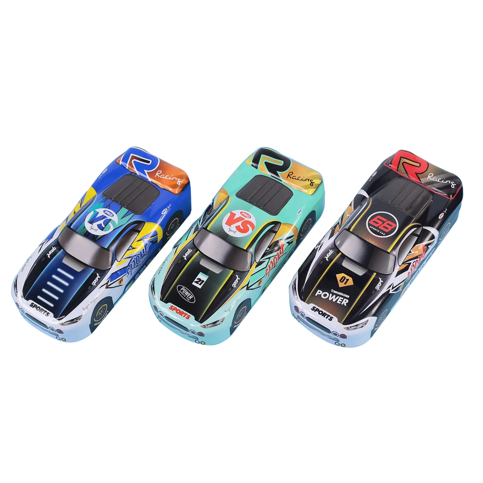 Estojo Metalico Carros Sort 102856 Lyke