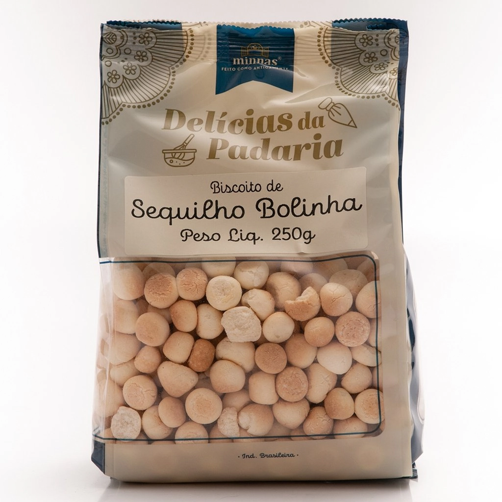 Sequilho Minnas 250g Bolinha