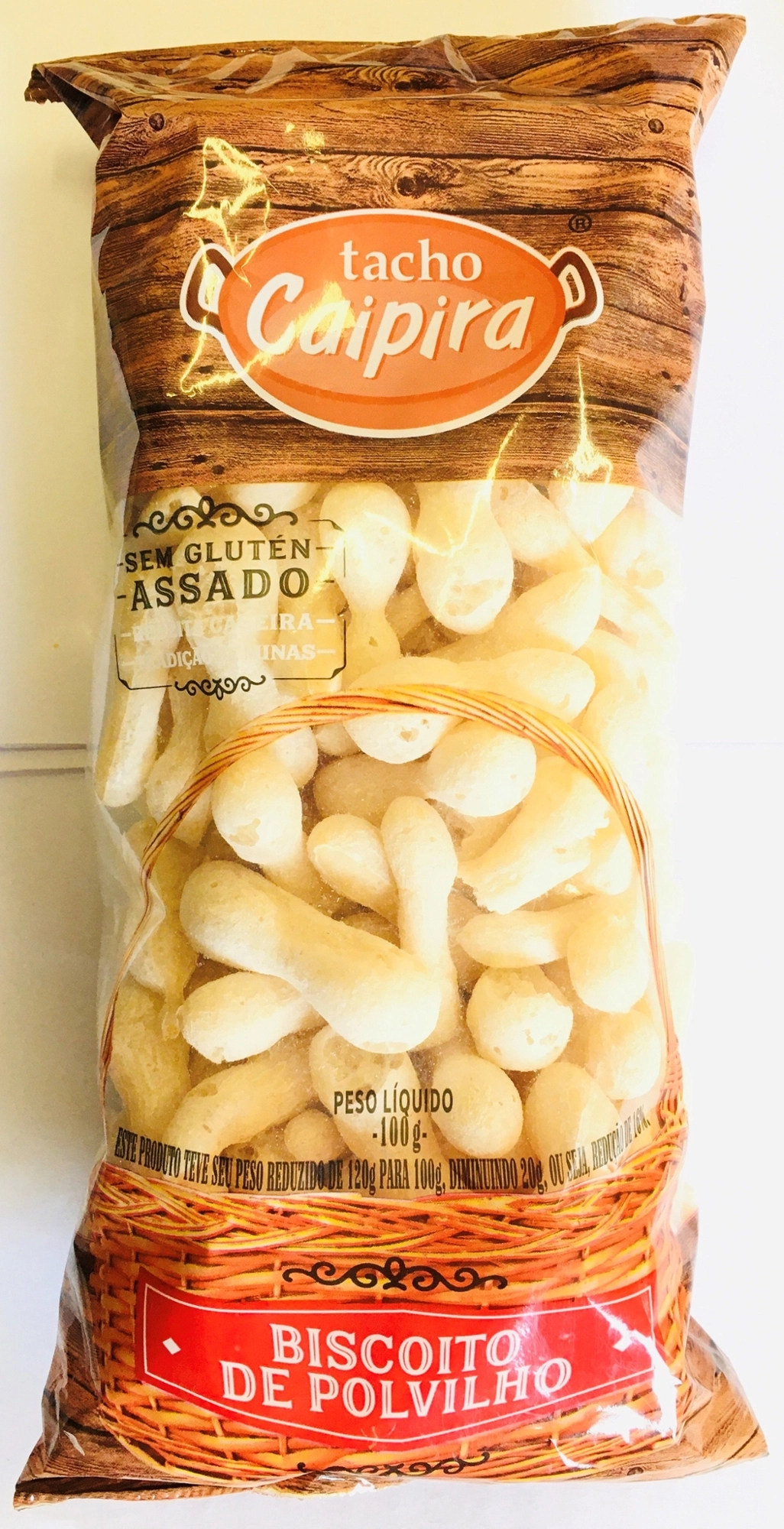 Bisc Polvilho Tacho Caipira Trad 120g