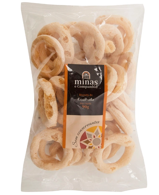Biscoito De Polvilho Sem Lactose 90g Minas E Cia