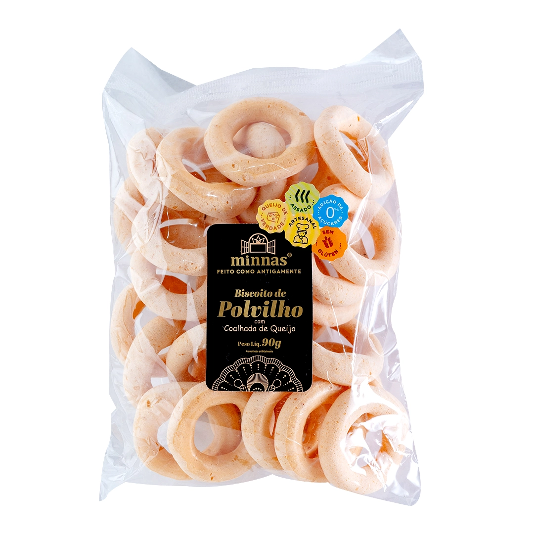 Bisc Polvilho Tacho Caipira Coalhada Jogad 90g