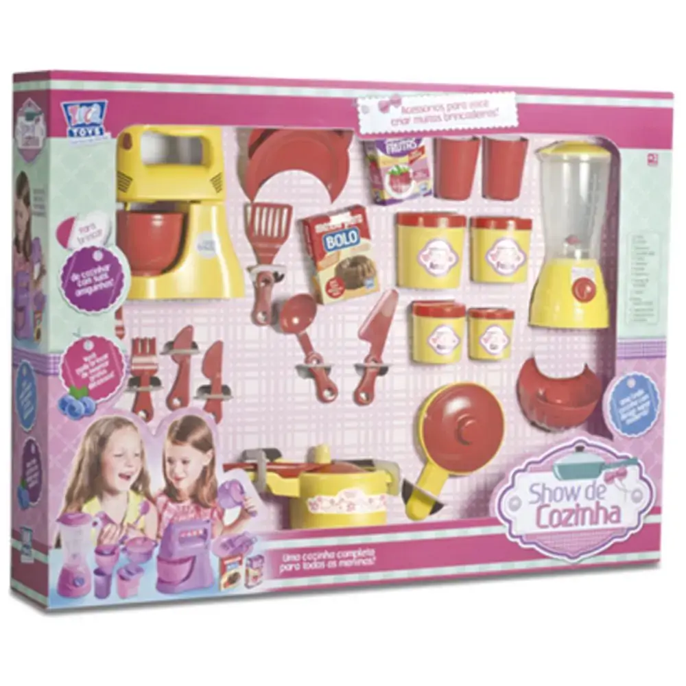 Jogo Zucatoys Show De Cozinha 21pcs Ref.4011 Un