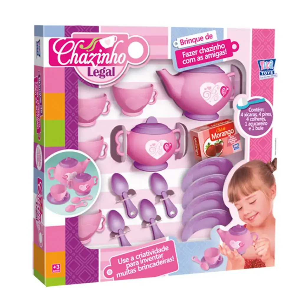 Conjunto Chazinho Legal 15 Pcs