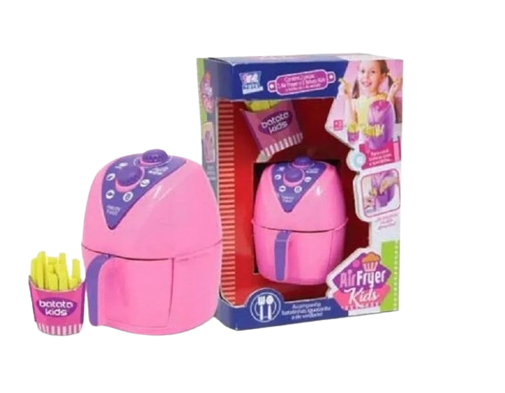 Cozinha Infantil Brinquedo Fritadeira Air Fryer Food Kids