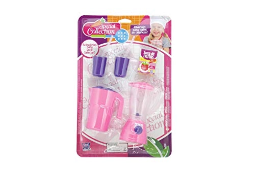 Kit Liquidificador Zucatoys Rosa E Lilás