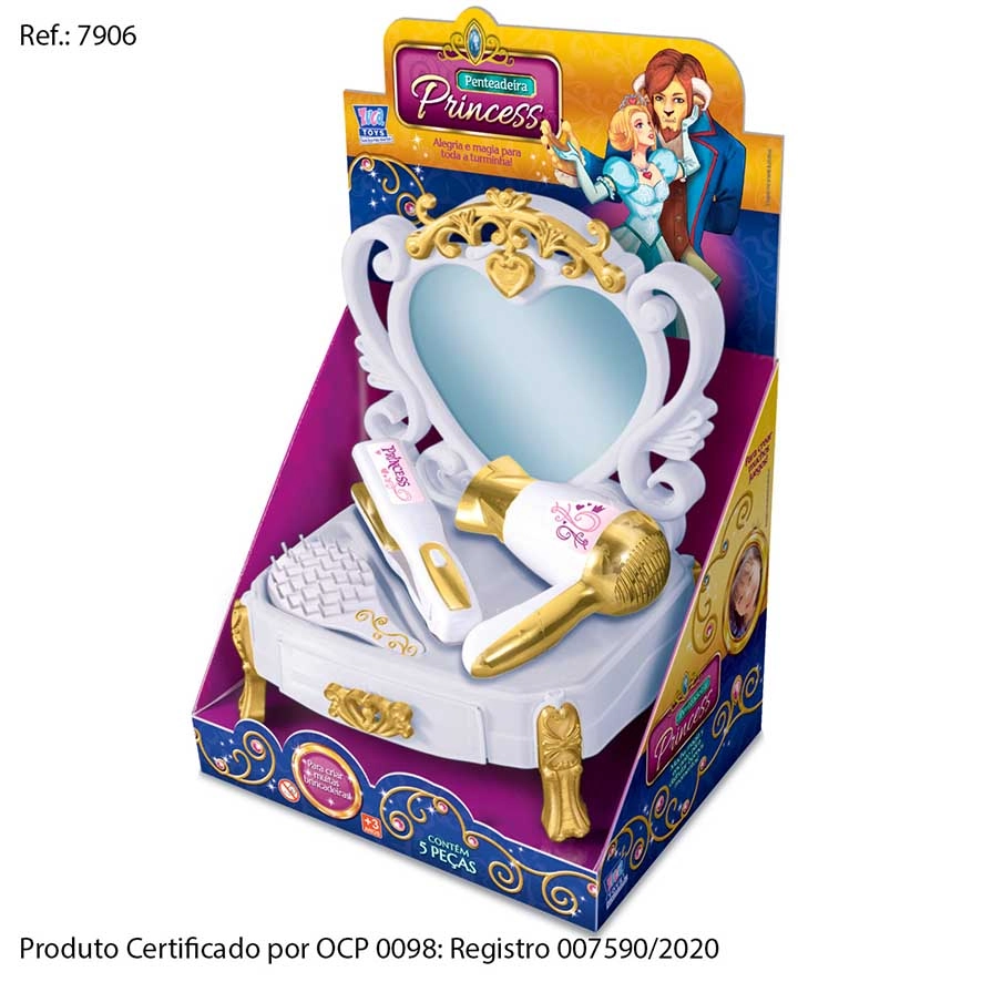 Penteadeira Princesa 7906 Zuca Toys
