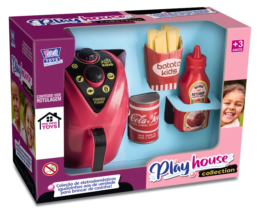 Fritadeira Chef Kids 7979 Zuca Toys