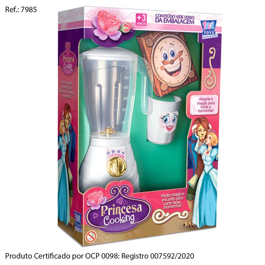 Liquidificador Princesa 7985 Zuca Toys