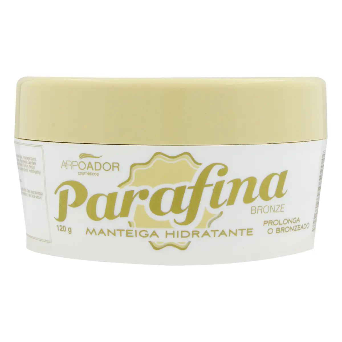 Manteiga Hidratante Parafina Arpoador Cosméticos Pote 120g