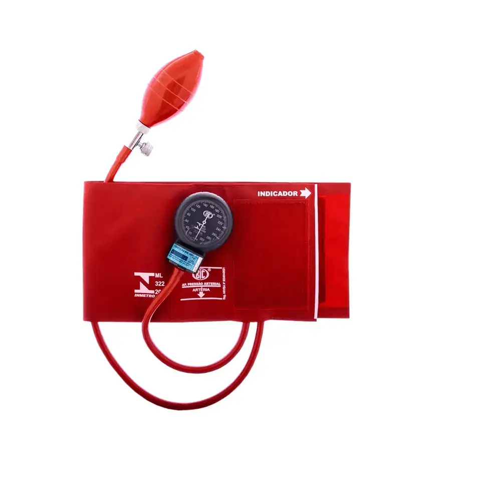 Aparelho de Pressão Aneróide Bic Vermelho