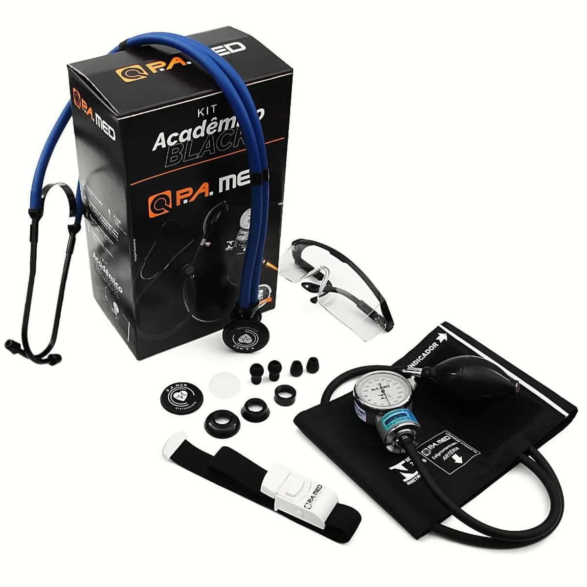 Kit Acadêmico P.A. Med Kpa702 - Azul Black
