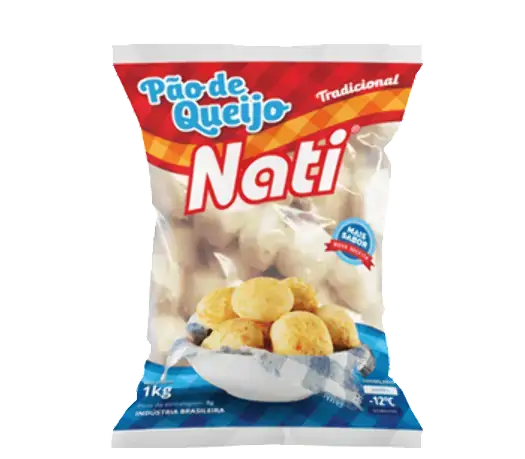 Pão De Queijo Nati 1kg Tradicional