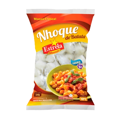 Nhoque Massa Estrela Tradicional
