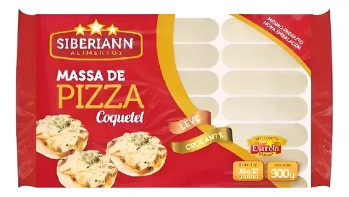 Massa P/pizza Coquetel Estrela Massas 300g
