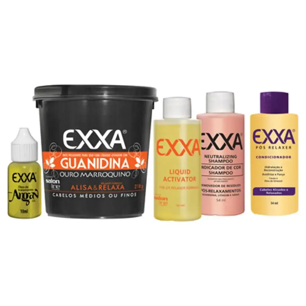 Salon Line Exxa Guanidina Oleo Argan Regular