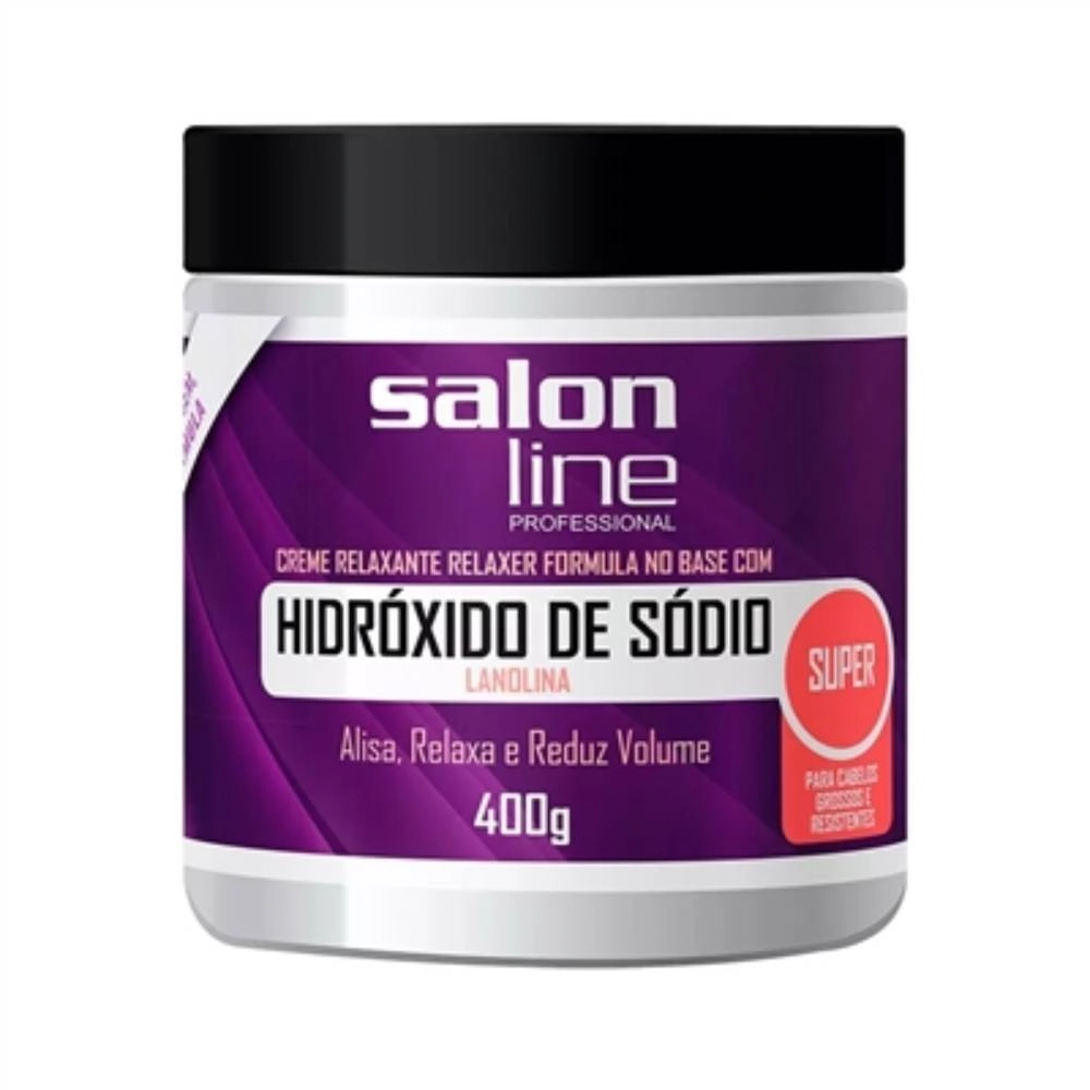 Hidróxido de Sódio Lanolina Super Salon Line 400gr