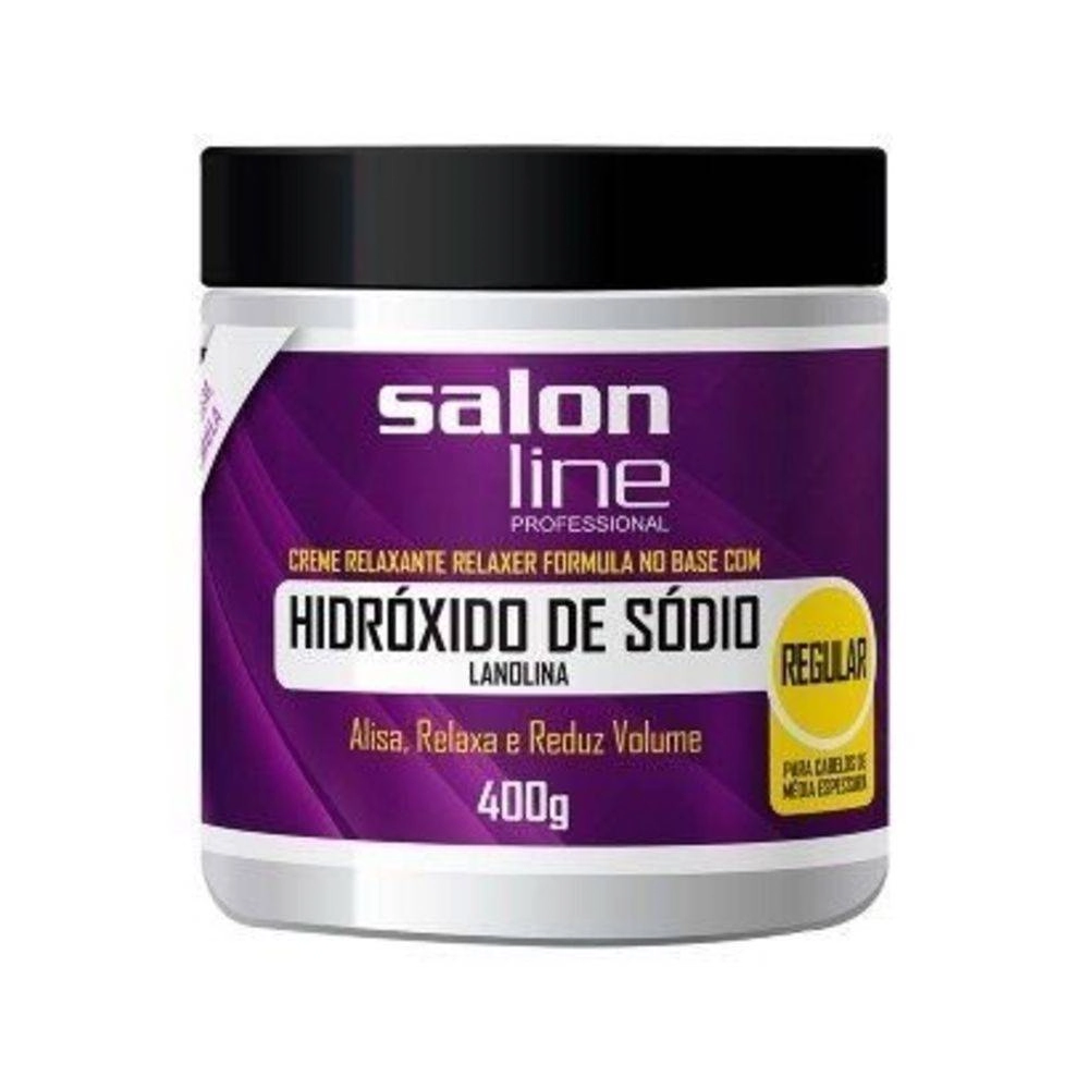 Hidróxido de Sódio Lanolina Regular Salon Line 400gr