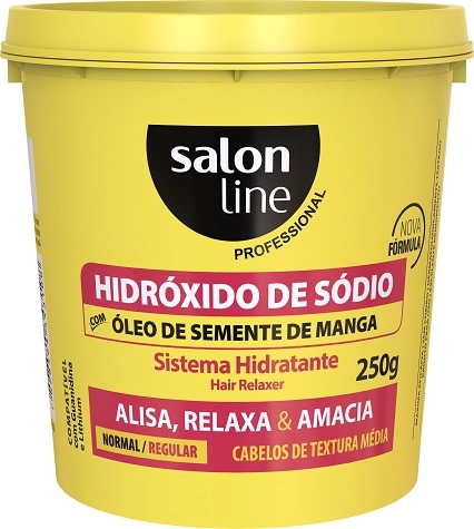 Hidróxido de Sódio Óleo Semente de Manga Salon Line 250gr