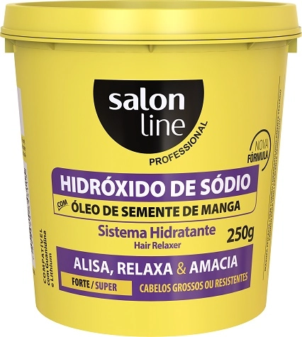 Hidróxido de Sódio Óleo Semente de Manga Super Salon Line 250gr