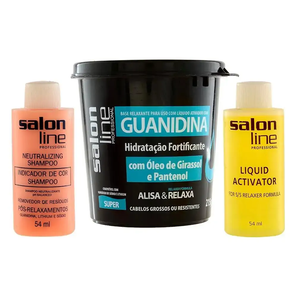 Creme Alisante Guanidina S.line O Girassol E Pantenol