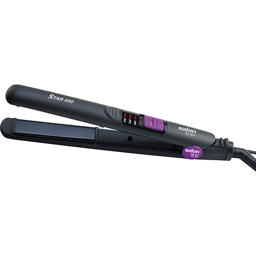 Prancha Salon Line Star 500 Preta E Lilás