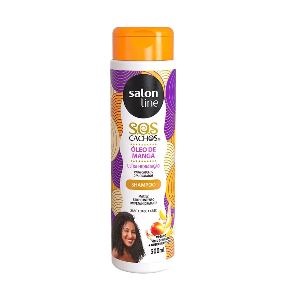 Shampoo SOS Cachos Óleo de Manga Salon Line 300ml