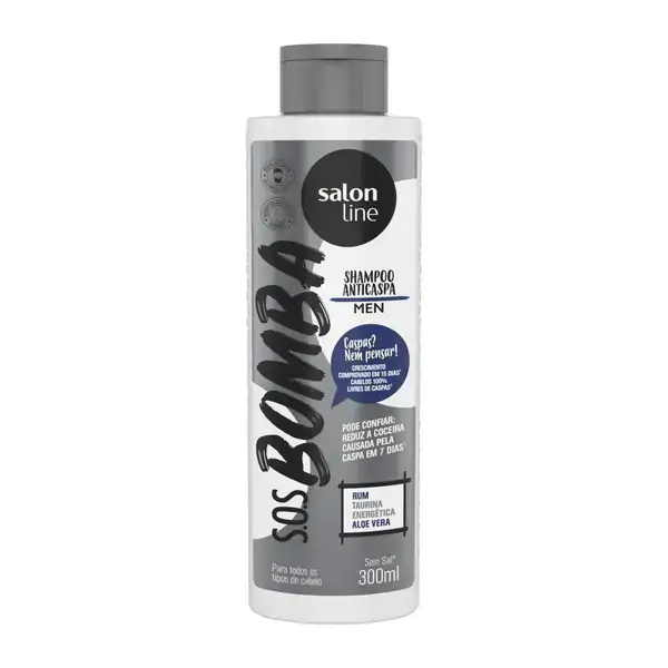 Shampoo Salon Line S.o.s Bomba De Vitaminas Men 2x1