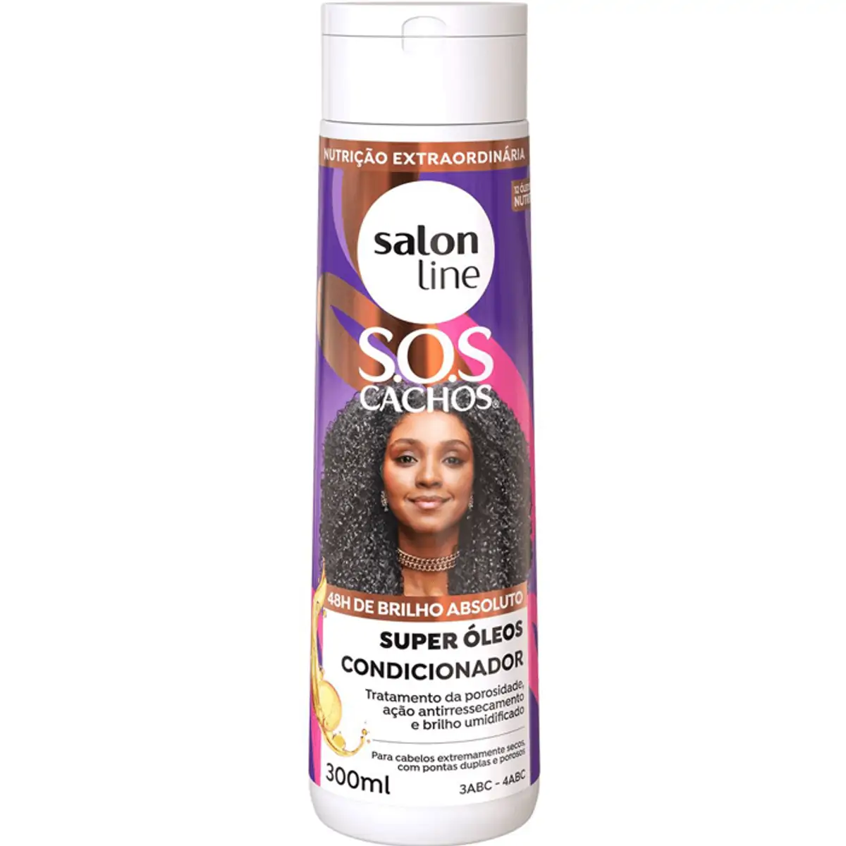 Condicionador SOS Cachos Super Óleos Salon Line 300ml