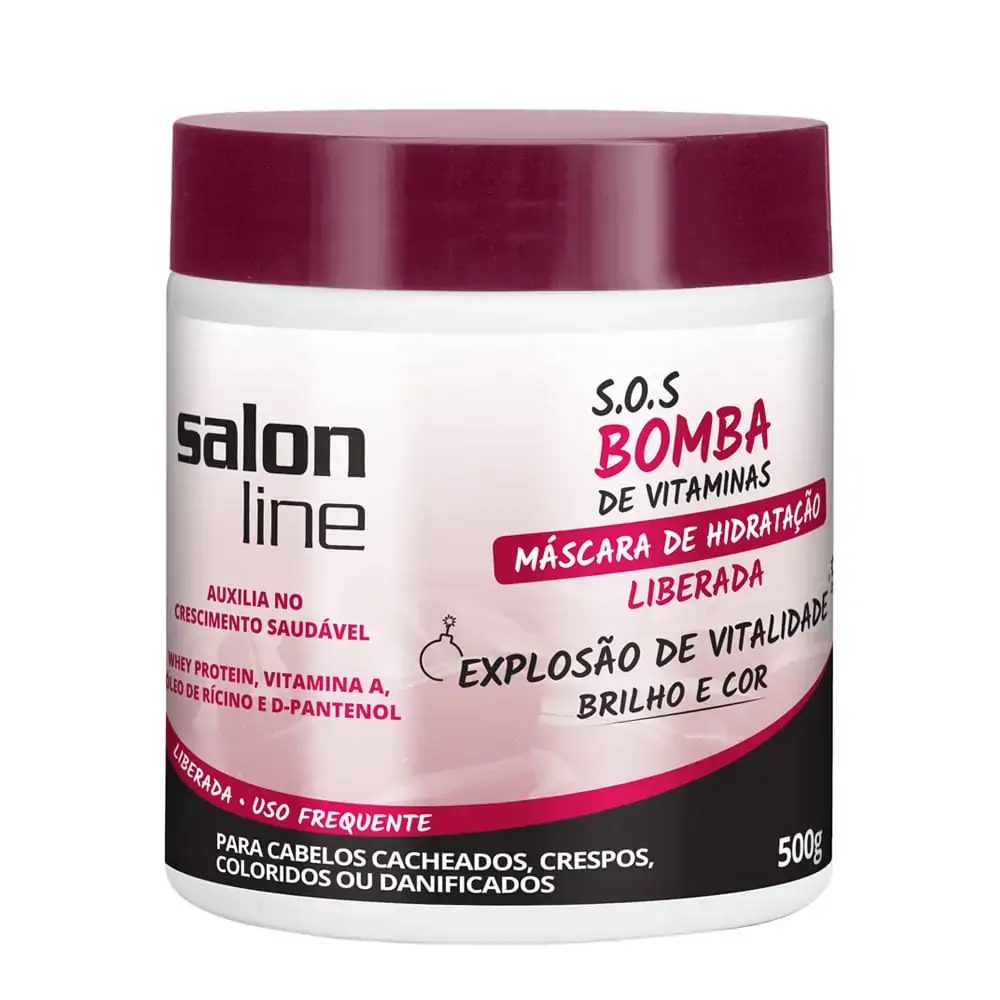 Creme Tratamento Salon Line 500g Sos Bomba Liberado Unit