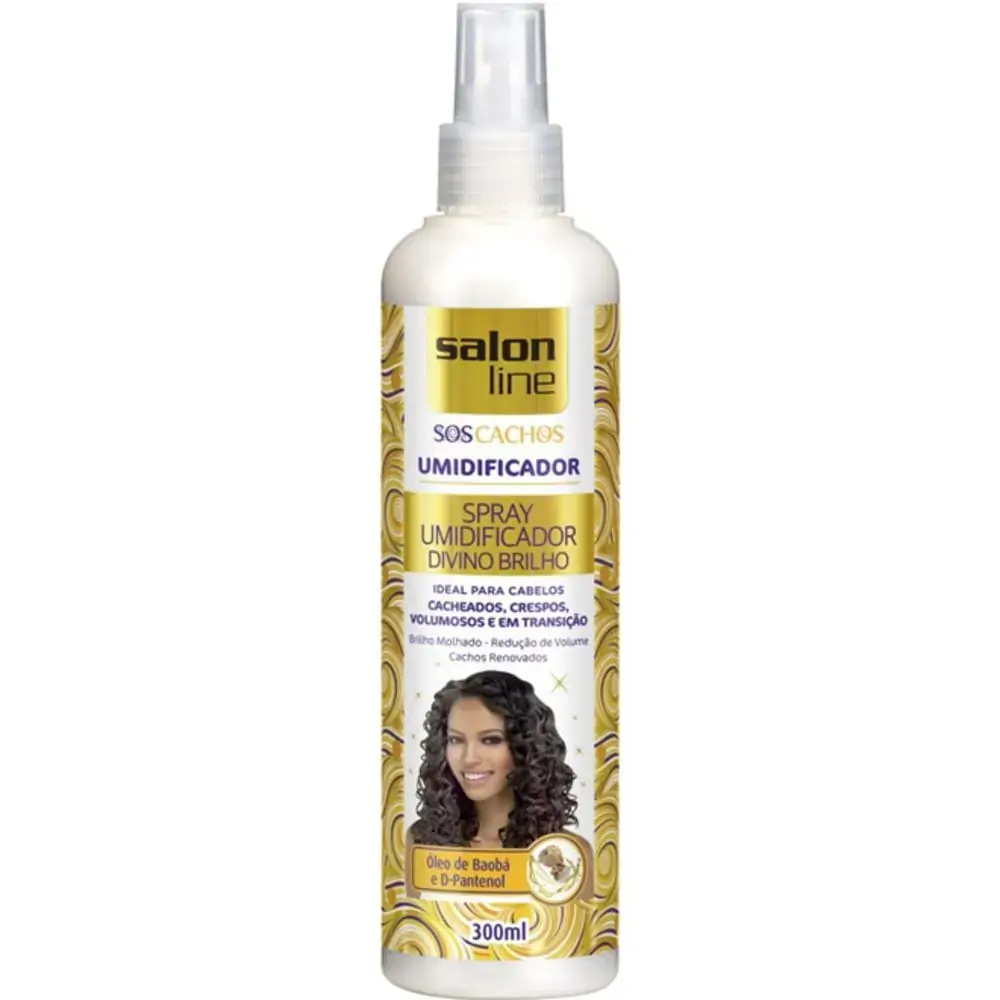 Spray Umidificador Divino Brilho Sos 300ml